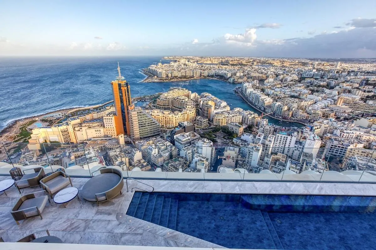 Stunning Apartment In The Iconic Mercury Tower Saint Julian's 0*,